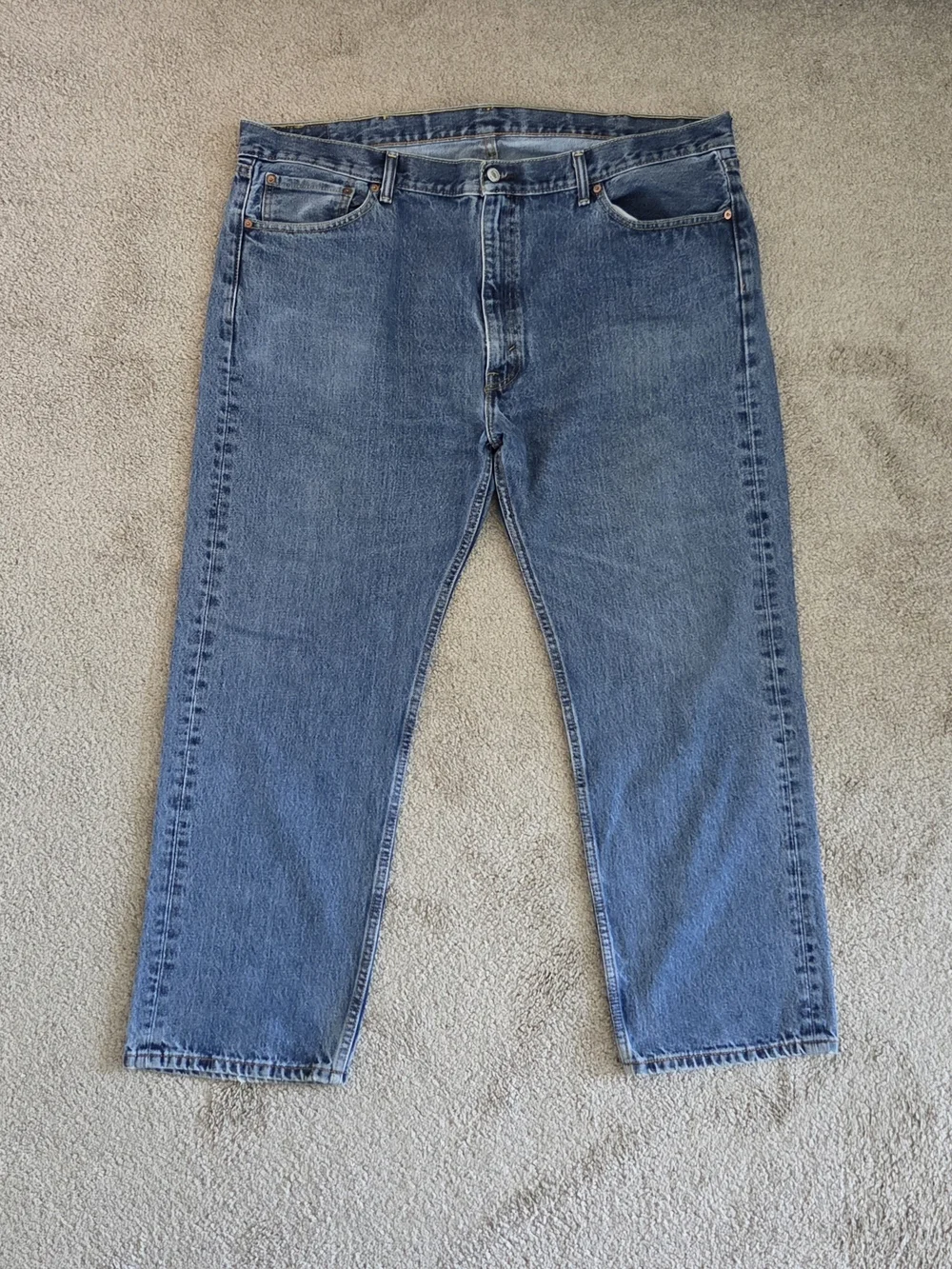 Vintage Levi's 505 Blue Classic Relaxed Jeans Men's 44 x 30